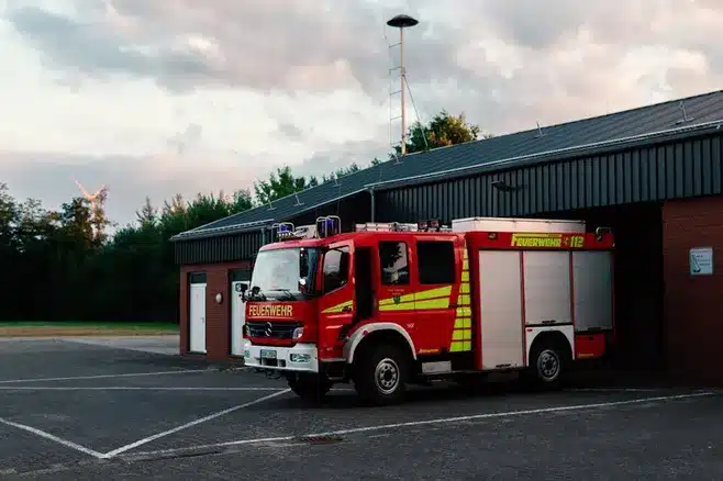 Einsatz von Feuerwehr und Rettungsdiensten